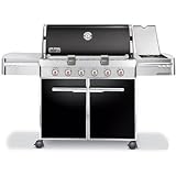 Weber Summit Series: 1851001 74'' Gas Grill with 838 sq. in. Cooking Surface, 6 Stainless Steel Burn
