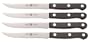 Zwilling J.A. Henckels Twin Gourmet High-Carbon Stainless Steel Steak Knives, Set of 4