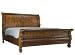 Villa Hermosa Caramel King Sleigh Bed
