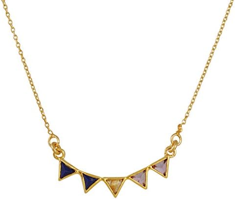 KATIE DIAMOND - Lapis, Quartz and Amethyst Kora Necklace