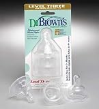 Dr. Brown's 3-pk. Nipples for Wide-Neck Bottles - 3-pk.