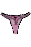 Betsey Johnson Embellished Thong Panty
