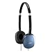 JVC HAS160A Flats Foldable Style Stereo Headphones - Blue