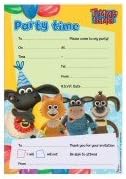 Timmy Time Birthday Party Invitations x 20