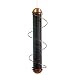 Bird Quest SBF2C 17" Spiral Thistle Bird Feeder - Copper