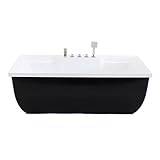 バスタブ 浴槽 バス お風呂 洋風バスタブ 風呂 置き型 洋式 アクリル製 サイズ W1690×D850×H590 bath-083