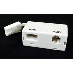 BROADBAND ADSL MICROFILTER WITH 6CM LEAD