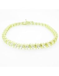 Ladies 10K Solid Yellow Gold fancy link bracelet Length - 7.5 inches Width - 4.5mm