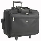 Solo 15.4- Inch Ballistic SS Rolling Case (Black)