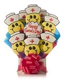 Nurses Smiles Cookie Gift Bouquet
