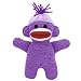 SCHYLLING SOCK MONKEY BABIES - PURPLE