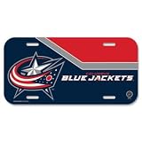 NHL Columbus Blue Jackets License Plate