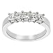 Platinum Princess-Cut Diamond Wedding Band (H/SI, 1 ct. tw.)