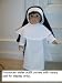 Dominican Sister doll outfit