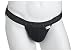 WAX Men's Flex Wax Jock, Black, Small