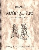 Music for Two, Volume 2 for Clarinet and Cello or Bassoon