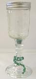 Southwest Redneck Wineglass with Turquoise Nugget Stone Charm Comes Gift Boxed