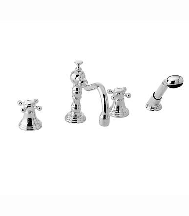 Tub Set W Handshower Platinum Nickel