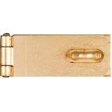 National #N102-178 2-1/2 Brass Safety Hasp