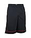 Under Armour Men's Baseline Basketball Shorts, Black (002), X-Large