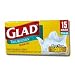 Health & Personal Care : Glad Quick-Tie Tall Kitchen Bags, 13 Gallon - 15 Ea, 12 Bags