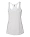 Next Level Apparel 6733 Girl Tri-Blend Racerback Tank - Heather White, Medium