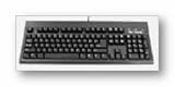 Key Tronic KT800USBBUS-C 104-Key USB Keyborad