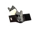 Galco Ankle Glove Ankle Holster Right Hand Black 3.5" K9