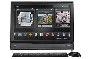 HP TouchSmart IQ500t Desktop All-In-One PC (2.0 GHz Intel Core 2 Duo T5800 Processor, TV TUNER, 4 GB RAM, 500 GB Hard Drive, DVD Drive, Vista Premium)