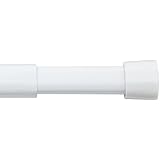Bali Blinds Oval Spring Tension Rod, 36-60", White