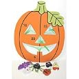 Jack O Lantern Bean Bag Toss Game