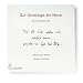 Genealogie der Moral. Volltextlesung von Axel Grube, 1 mp3-CD in handgefertigter Papph�lle