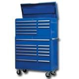 Mountain (MTN31241B) Blue 41 Top Chest Cabinet Side Combo Tool Box by 