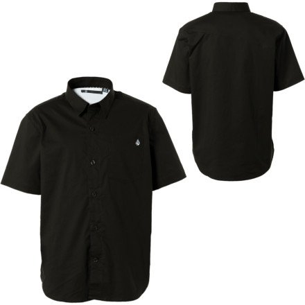 Volcom X Factor Solid Shirt - Short-Sleeve - Little Boys