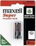 MAXELL 711918 Heavy Duty Batteries (AAA 2pk)