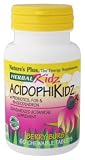 Natures Plus - Acidophikidz, 60 chewable tablets