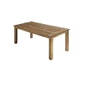 Ambientehome 68201 Tisch Grenada Teak retro recycelt ca. 180 x 90 x 75 cm