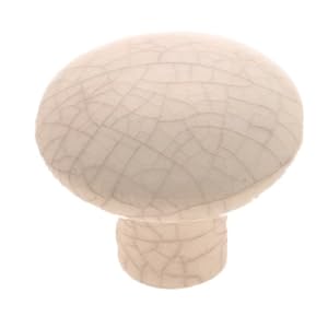 Amerock BP725A-CR Classic 1-3 8-Inch Ceramic Knob, Distressed Cream by 