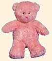 Pink Bear 12" Make Your Own *NO SEW* Stuffed Animal Kit w/ Canvas Backpack