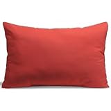 Outdura Lumbar Pillow - Scarlet - Grandin Road, Scarlet