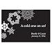 Weddingstar 1008-09-c10 Winter Finery Generous Ticket- Black
