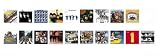 The Beatles Covers - Modern Print - 95x33cm - Art247 Poster Print