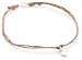 Search : Dogeared "Earth Friendly" "Make a Wish" Tobacco Colored Hemp Recycled Sterling Silver Wishbone Charm Bracelet, 7"