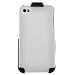 Seidio Surface Combo Case Cover and Spring Clip Holster for Apple iPhone 4/4S - (Glossed White)