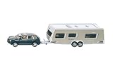 Siku - 2542 - Véhicule sans piles  - voiture+caravane-1/50ème - métal
