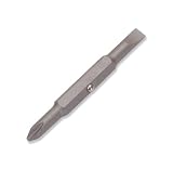 Number 2 Phillips 6-Way Screwbit - 75MM with 1/4 Inch Flat