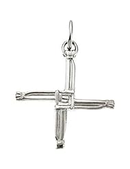 St. Bridgets Cross Pendant in Sterling Silver