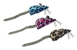 Ethical Plush Crazy Spots Mice Catnip Cat Toy 2-Pack