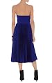 Strapless Fluid Pleat Dress
