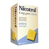 Nicotrol Nicotine Gum (4) Large Boxes Classic Gum 2mg - 105 Pieces in each box